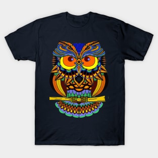 Colorful Owl T-Shirt